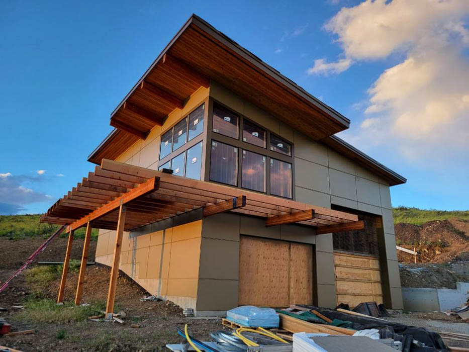 Premium exterior siding work with clean modern finish details