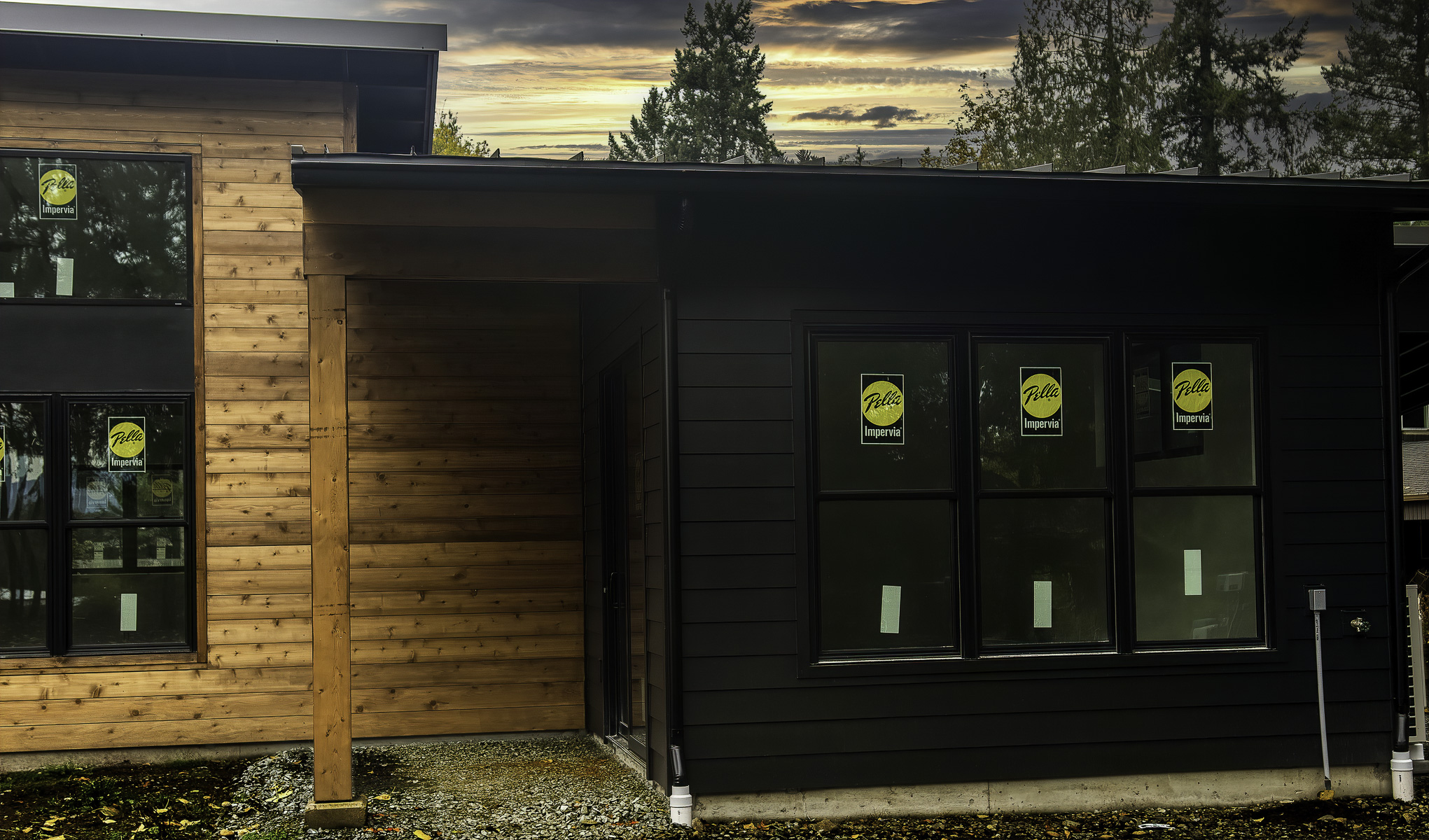 Premium exterior siding work with clean modern finish details