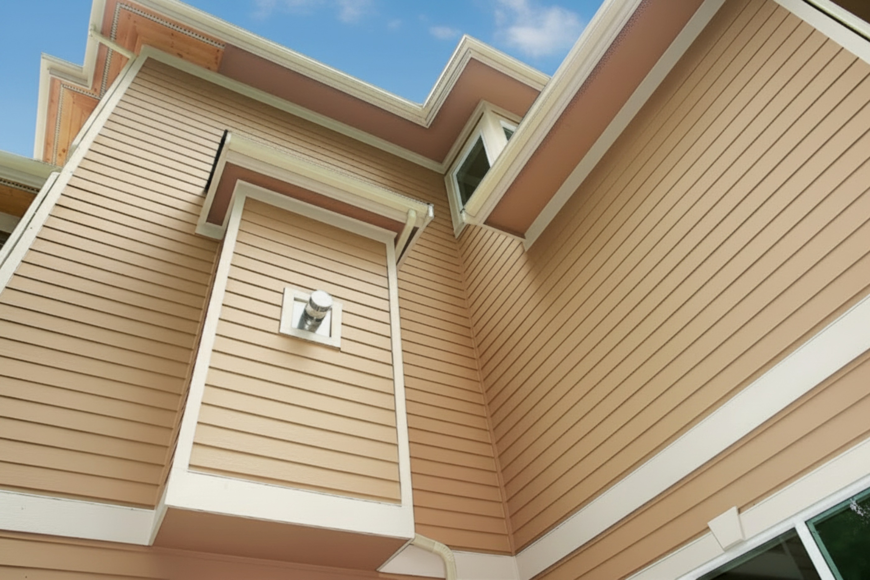Exterior painting and trim project